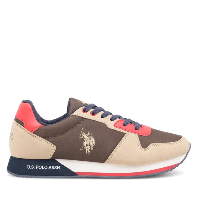 Sneakersy U.S. Polo Assn. - Khaki