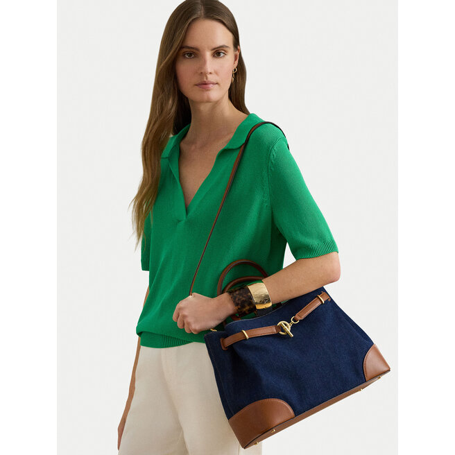 Torebka LAUREN RALPH LAUREN 431P04295001 Granatowy -