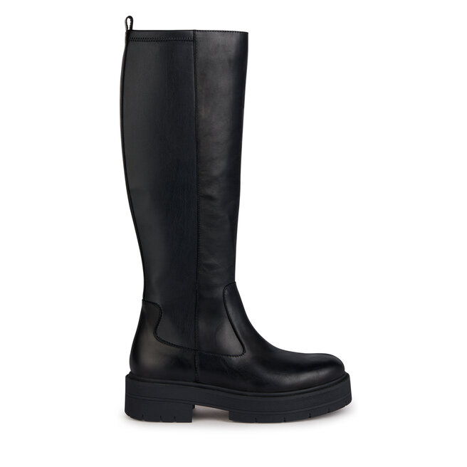 Oficerki Geox D Spherica Ec7 D36VDF 043BC - Czarny