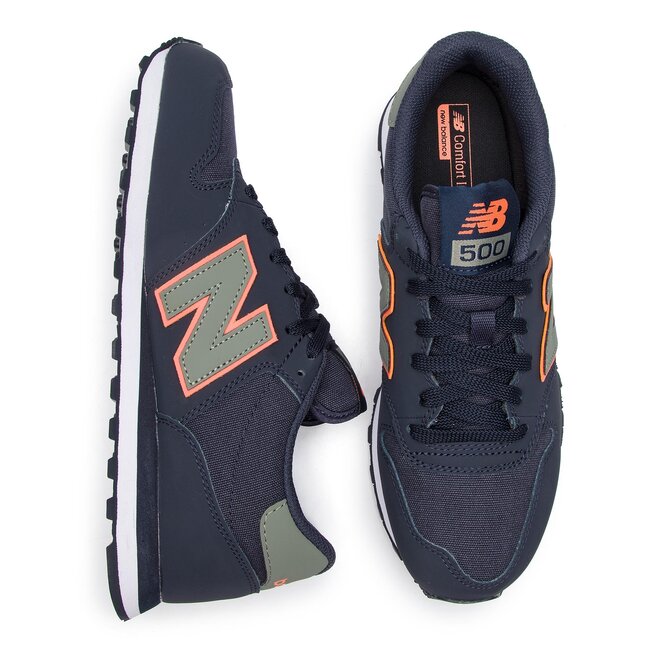 Ídolo Moler Compuesto Sneakers New Balance GM500COM Azul marino • Www.zapatos.es