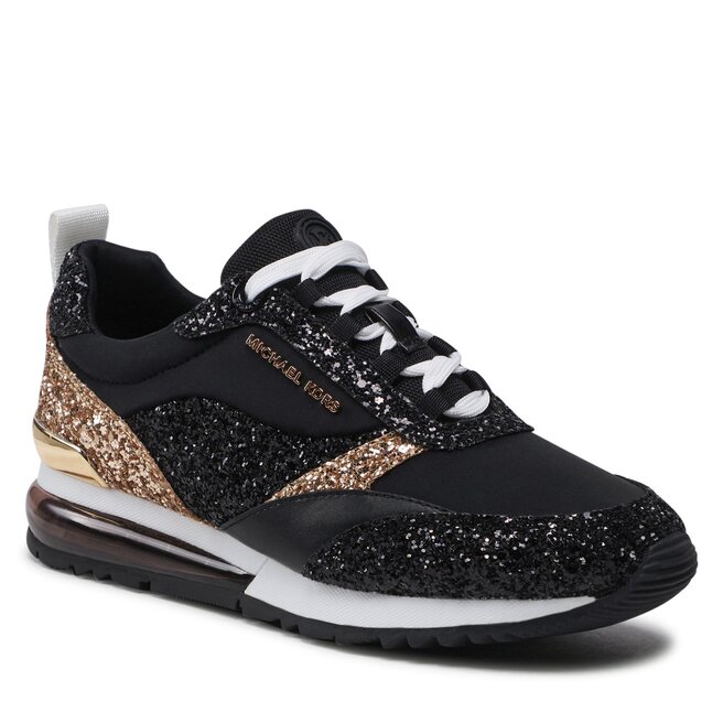 MICHAEL Michael Kors Сникърси MICHAEL Michael Kors Allie Stride Trainer 43F2ALFS1D Black