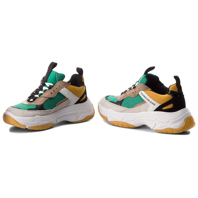 Calvin klein maya hot sale green yellow