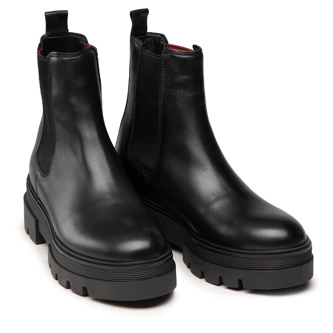 tommy hilfiger monochromatic chelsea boot