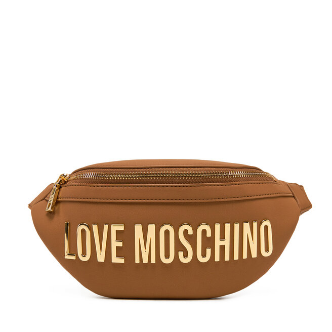Saszetka nerka LOVE MOSCHINO - Brązowy