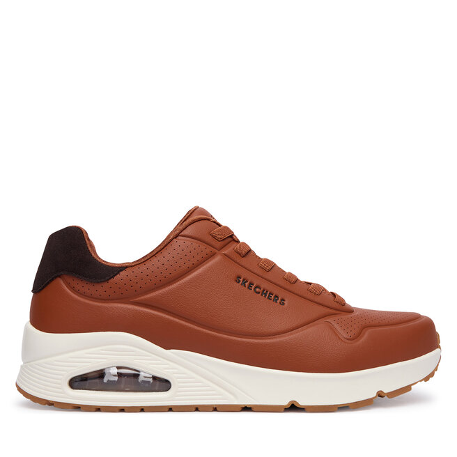 Sneakersy Skechers UNO - Tailored Air 183007/COG Brązowy - męskie