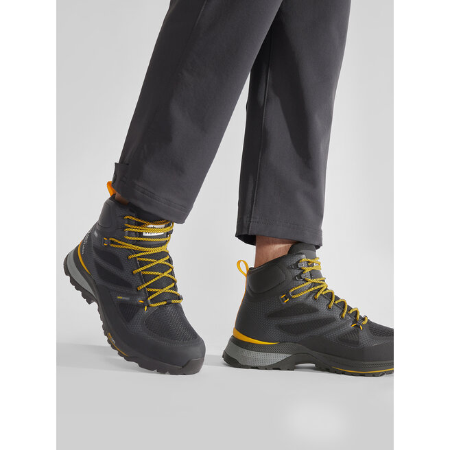 Jack Wolfskin Trekkings Jack Wolfskin Force Striker Texapore Mid M 4038823 Black/Burly Yellow Xt