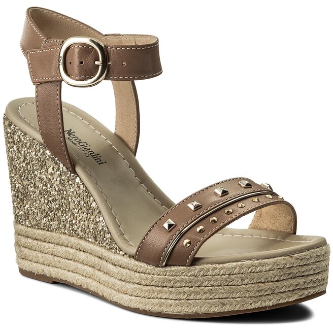 Espadrillas Nero Giardini P805890D Nappa Pandora Nudo 626 escarpe