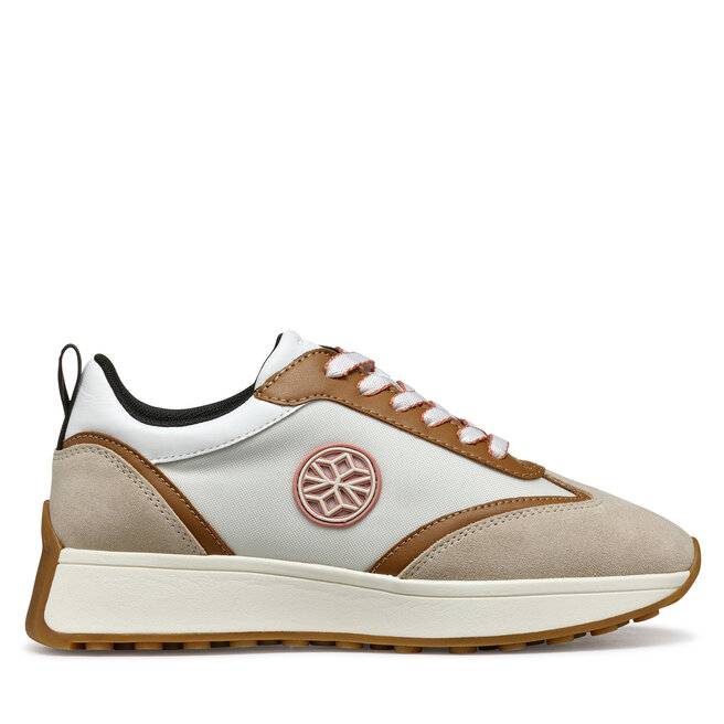 Sneakersy Geox D Amabel D55MDA 022FU - Beżowy