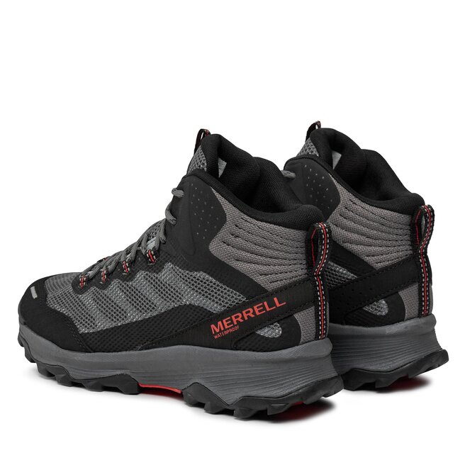 Merrell Bakancs Merrell Spee Strike Mid Wp J066877 Grey/Black