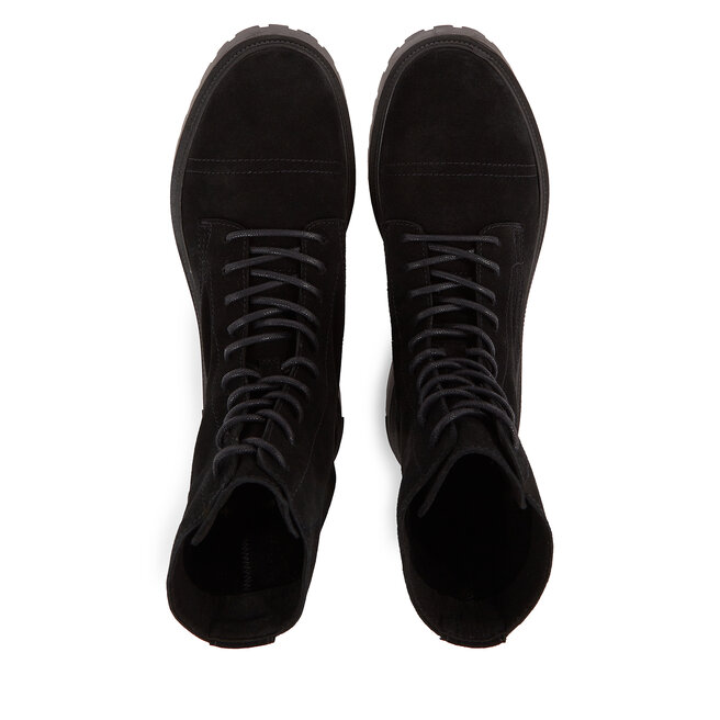 Tommy Jeans Ορειβατικά παπούτσια Tommy Jeans Tjm Casual Boot Suede EM0EM01336 Μαύρο
