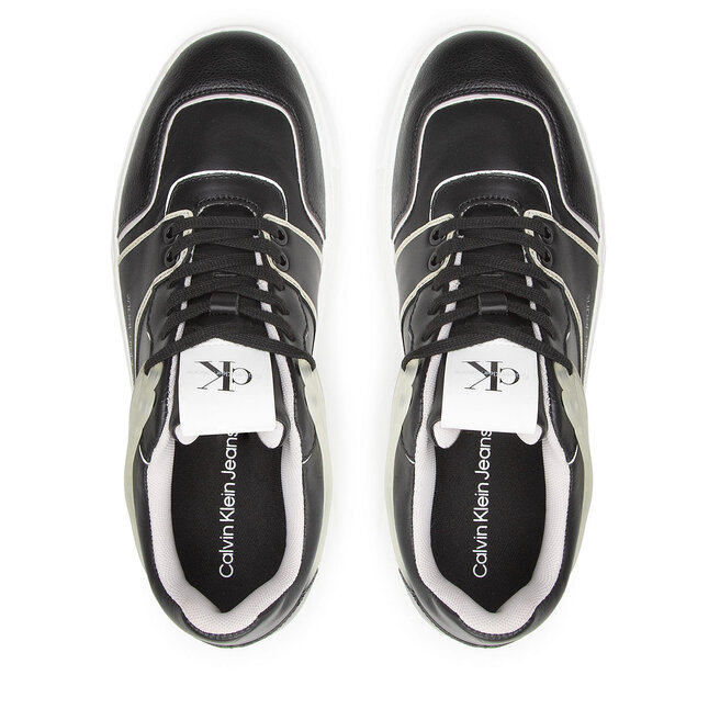 Calvin Klein Jeans Sneakers Calvin Klein Jeans Chunky Cupsole Laceup Low Tpu YM0YM00425 Black/White 0GK