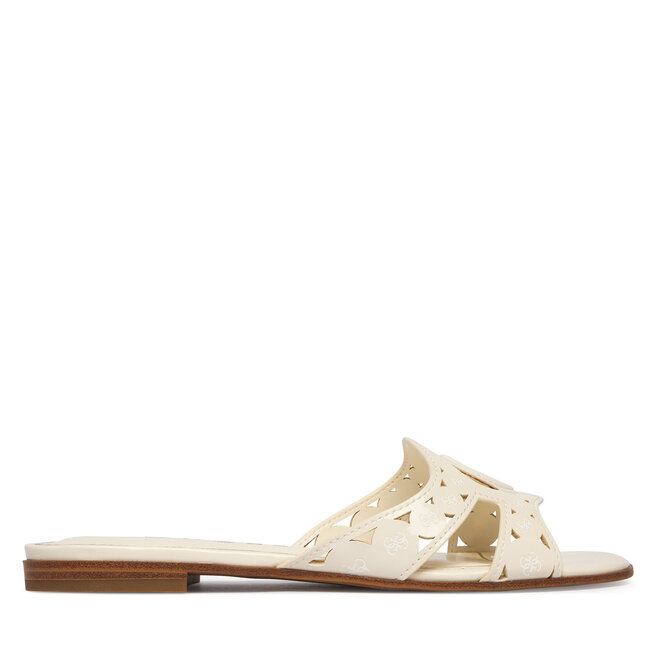 Klapki Guess FLJCIE PAF03 Kremowy -