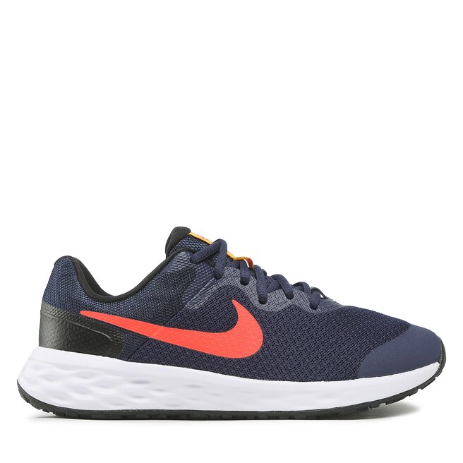 Nike Обувки Nike Revolution 6 Nn (GS) DD1096 412 Midnight Navy/Bright Crimson