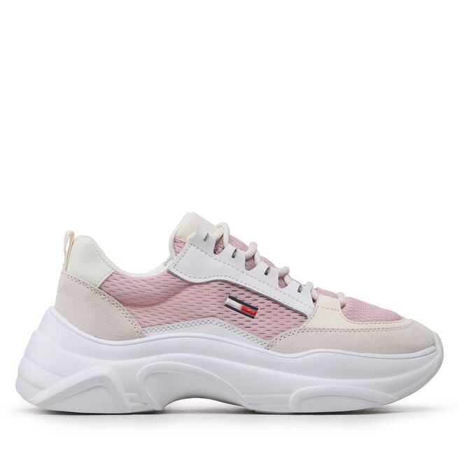 Tommy Jeans Сникърси Tommy Jeans Lightweight Shoe EN0EN02081 Misty Pink TH2