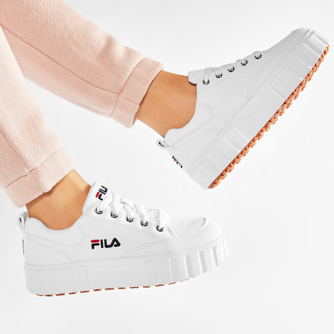 fila sandblast white