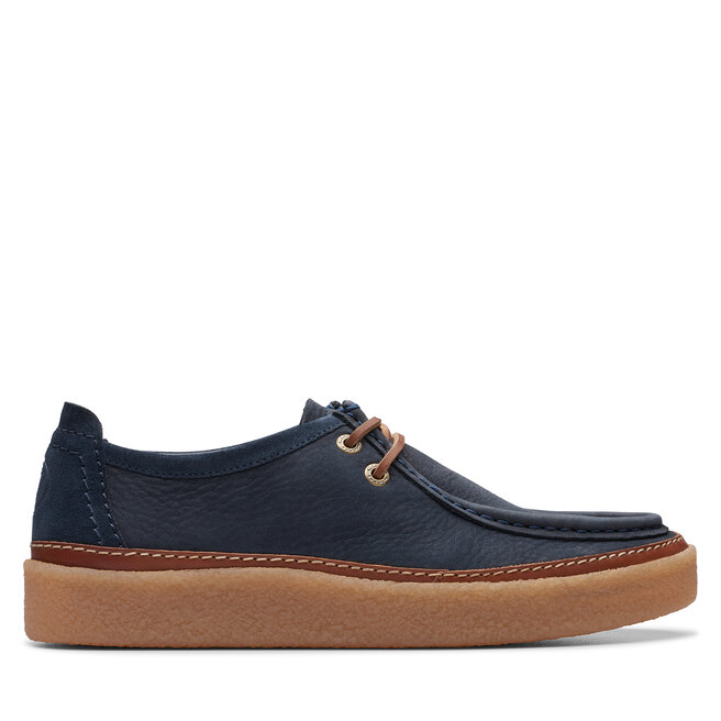Mokasyny Clarks Clarkwood Moc - Granatowy
