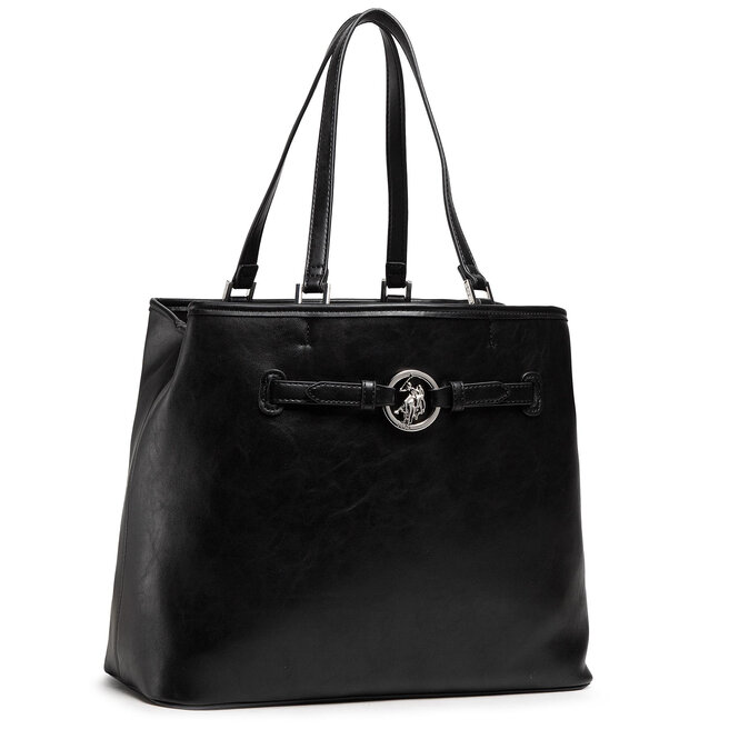 U.S. Polo Assn. Táska U.S. Polo Assn. New Delaw. L Shopp w/Pouch BEUDW5135WVP000 Black