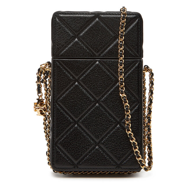 Torebka na telefon Tory Burch Fleming Flap - Czarny