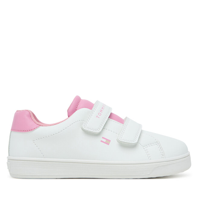Sneakersy Tommy Hilfiger Low Cut Velcro Sneaker - S Biały
