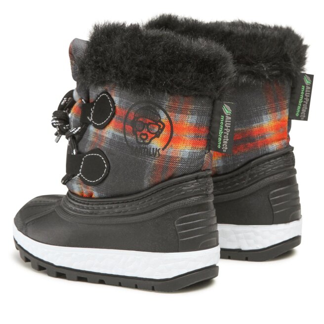 Boatilus Hótaposó Boatilus Plaid NJ02 VAR.20ZV Antracite/Orange
