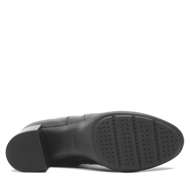 Geox Polokozačky Geox D N. Annya M. B D94CBB 00085 C9997 Black