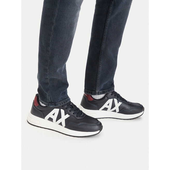 Sneakersy Armani Exchange XM001683 AF17360 MB034 Granatowy - męskie