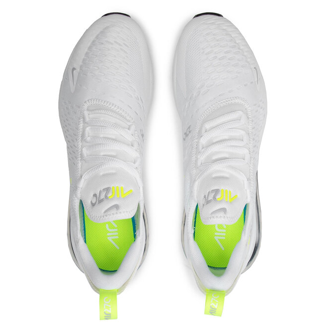 Nike Обувки Nike Air Max 270 Ess DN4922 100 White/Volt/Wolf Grey/Black