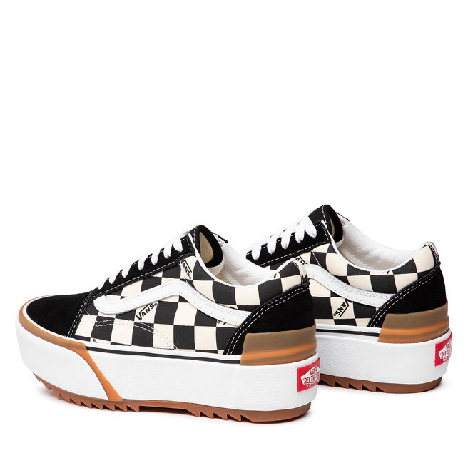 vans old skool checkerboard multi