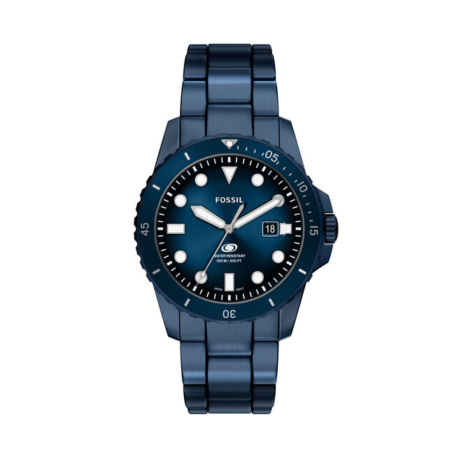 Zegarek Fossil Blue FS6166 Granatowy -