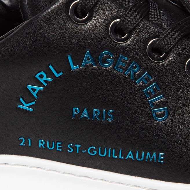 KARL LAGERFELD Sneakers KARL LAGERFELD KL62539I Black Lthr W/Lridescent