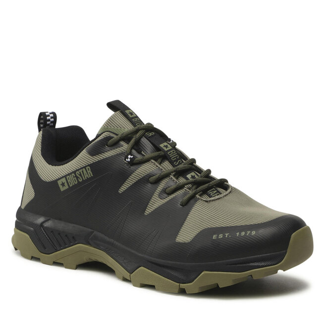 Big Star Shoes Παπούτσια πεζοπορίας Big Star Shoes KK174088 Χακί