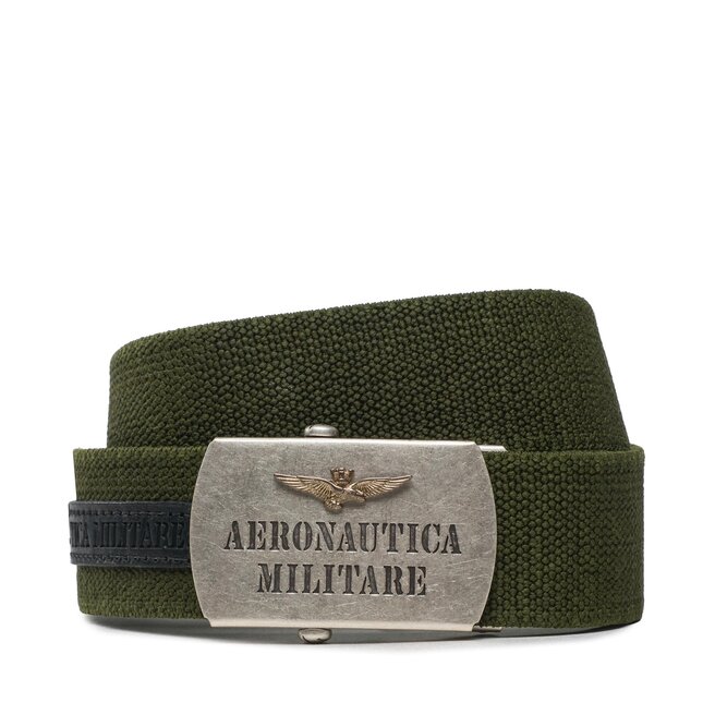 Cinturón para hombre Aeronautica Militare 231CI295CT3111 Verde Militare  07259