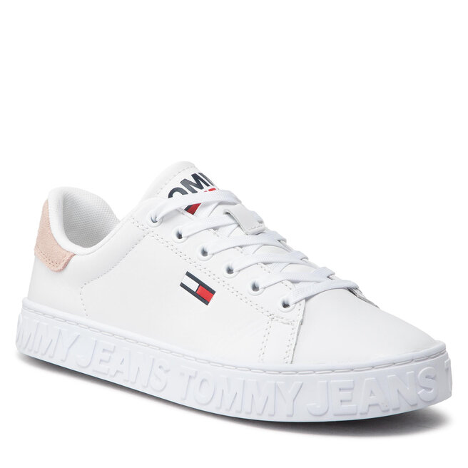 Tommy Jeans Sneakersy Tommy Jeans Sneaker Pop EN0EN01846 White YBR