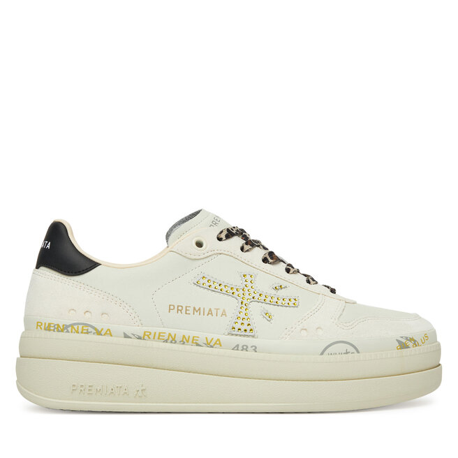 Sneakersy Premiata Micol Var - Écru