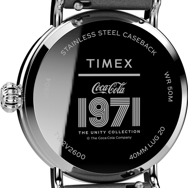 Timex Pulkstenis Timex Standard TW2V26000 Black/Silver