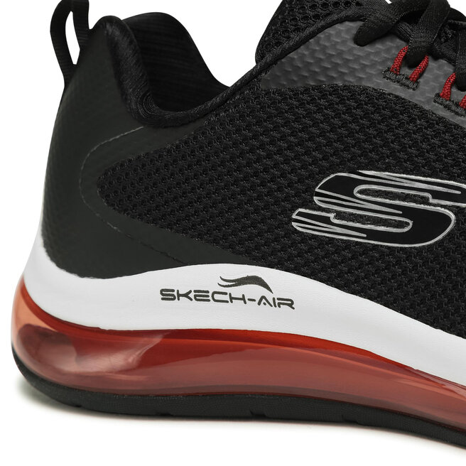 Παπούτσια Skechers Lomarc 232036/BKRD Black/Red • Www.epapoutsia.gr