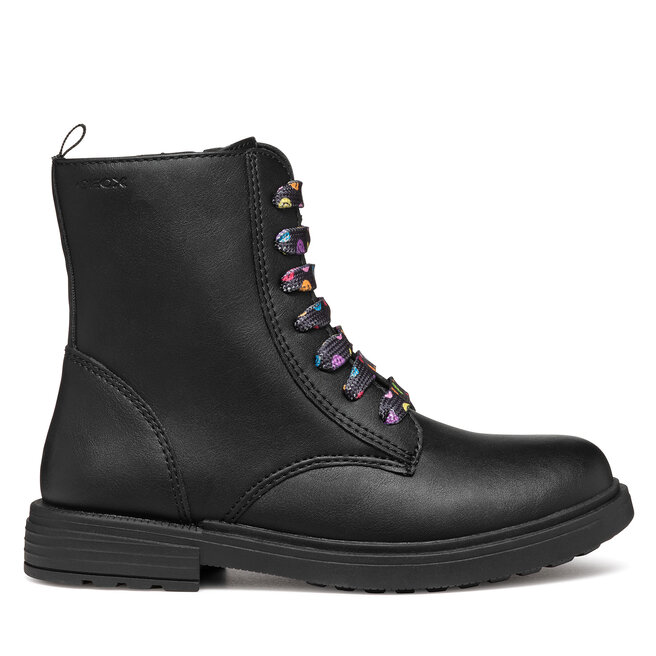 Kozaki Geox Jr Eclair J049QD 0003W - D Czarny