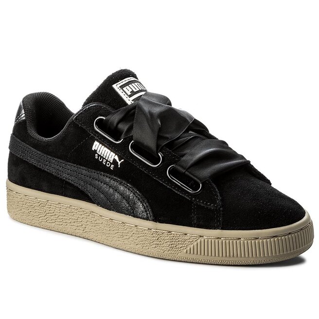 Sneakers Puma Suede Heart Safari Wn's 364083 Puma Black/Puma Black • Www. zapatos.es