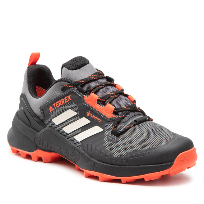 Pantofi adidas Terrex Swift R3 GTX Gore-Tex GW0254 Grey Four / Wonder White / Solar Red