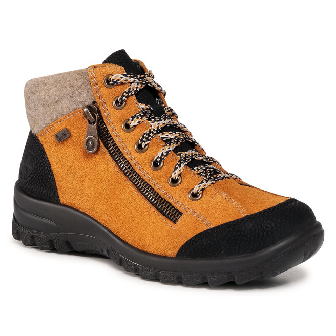 Botine Rieker L7132-00 Gelb Kombi altele-Botine imagine noua