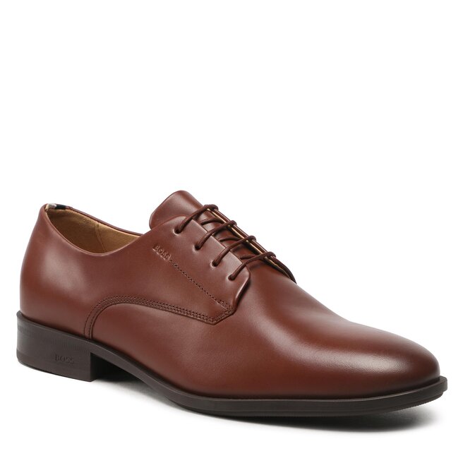 Pantofi Boss Colby 50487108 10240265 01 Medium Brown 210 10240265 imagine noua