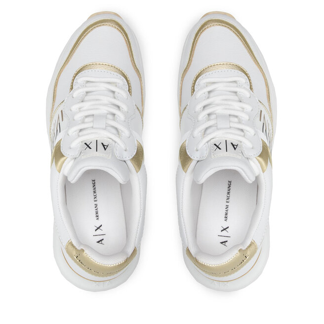 Armani Exchange Sneakers Armani Exchange XDX087 XV424 K702 Op.White/Gold