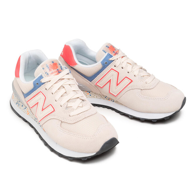 Snīkeri New Balance WL574CL2 Bēšs • Eapavi.lv