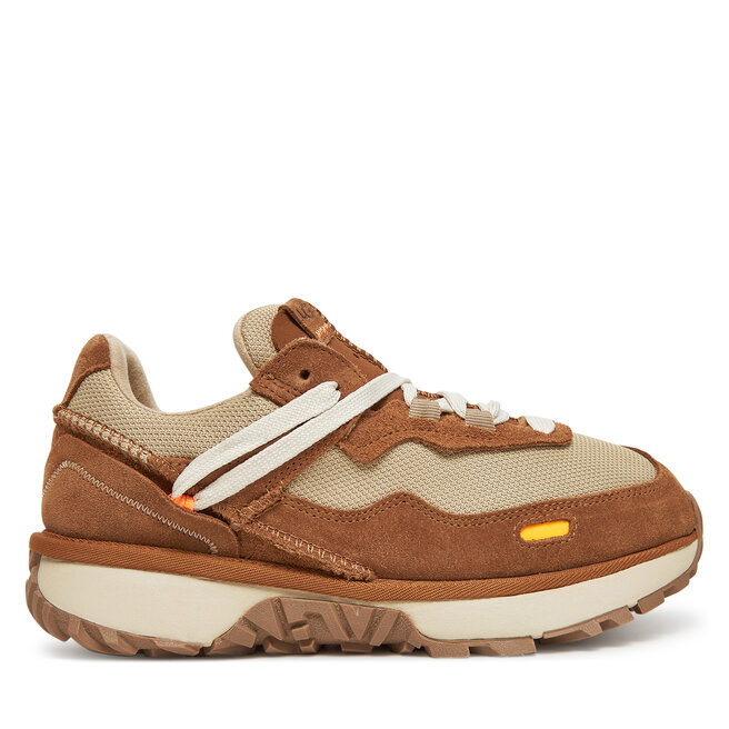 Sneakersy Ugg W Retrofi Low - Brązowy