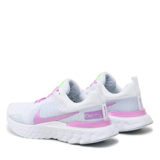 Nike Scarpe Nike React Infinity Run Fk 3 DZ3016 100 White/Rush Fuchsia/Blue Tint