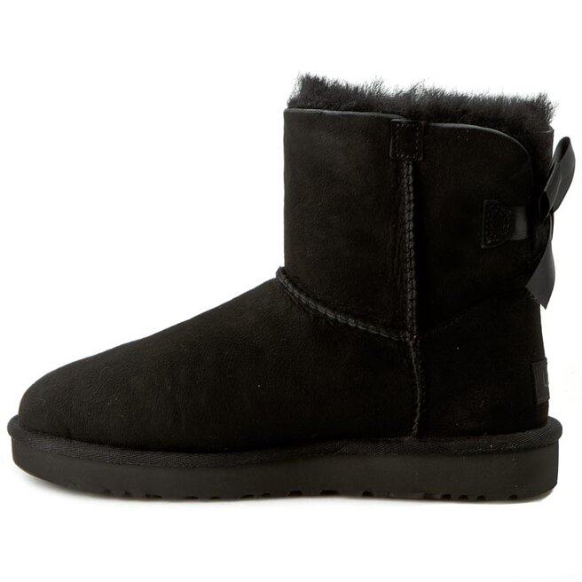 Ugg Pantofi Ugg W Mini Bailey Bow II 1016501 W/Blk
