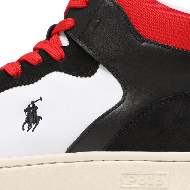 Polo Ralph Lauren Sneakers Polo Ralph Lauren Polo Crt Hgh 809892297001 Black/White/Red