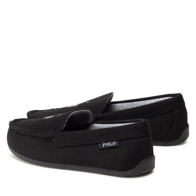 Polo Ralph Lauren Μοκασίνια Polo Ralph Lauren Declan RF103572 Blk/Grey
