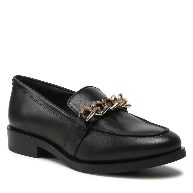 Lords Geox Donna Brogue H D262UH 00043 C9999 Black