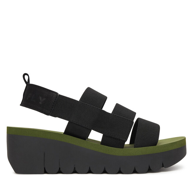 Sandały Fly London Yerefly P144847 Czarny - kobiece